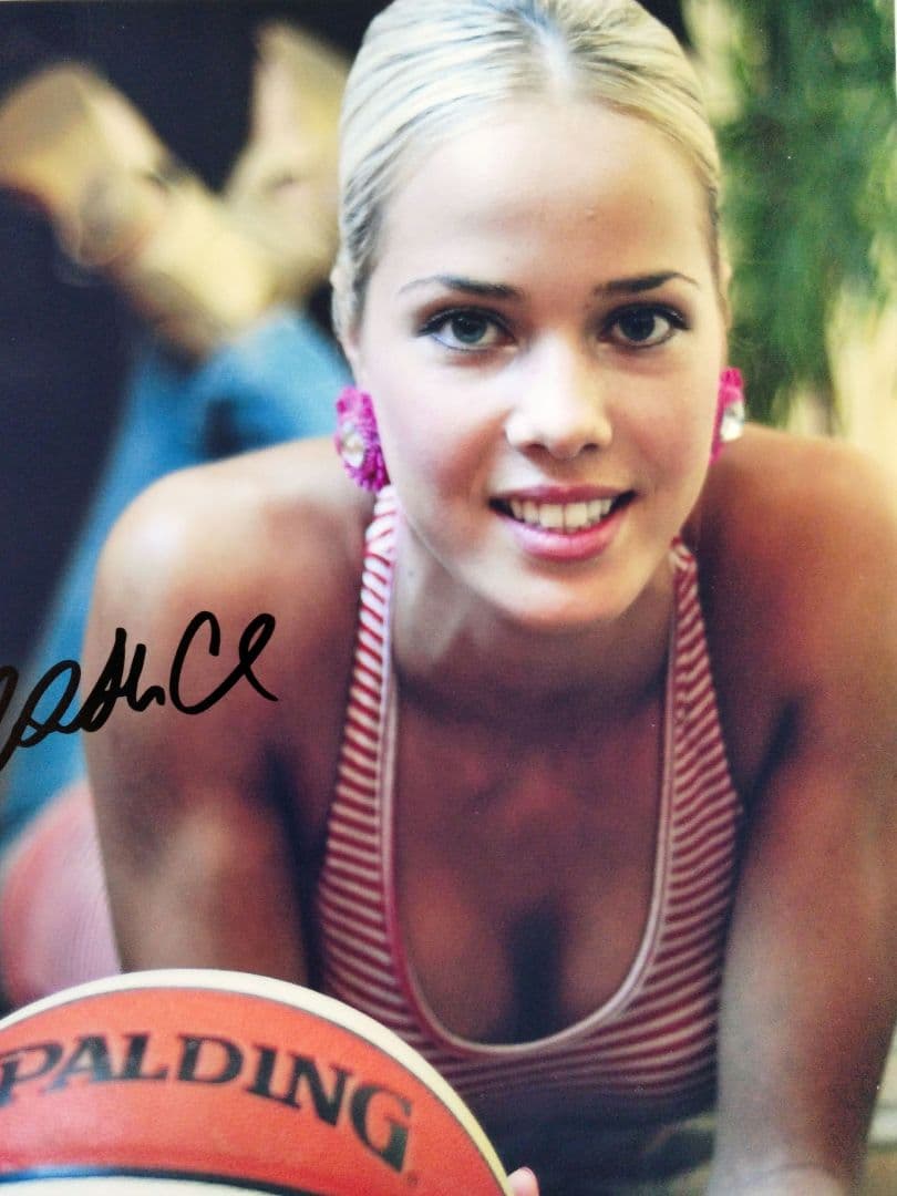 アントニーニャ・ミシュラ直筆サイン入り超 大型写真…クロアチアバスケット選手…