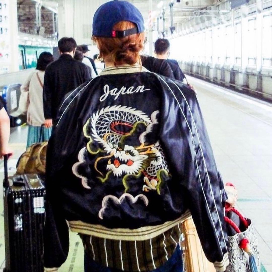 テーラー東洋 リバーシブルスカジャン 龍 パラシュート 渋谷龍太 人気