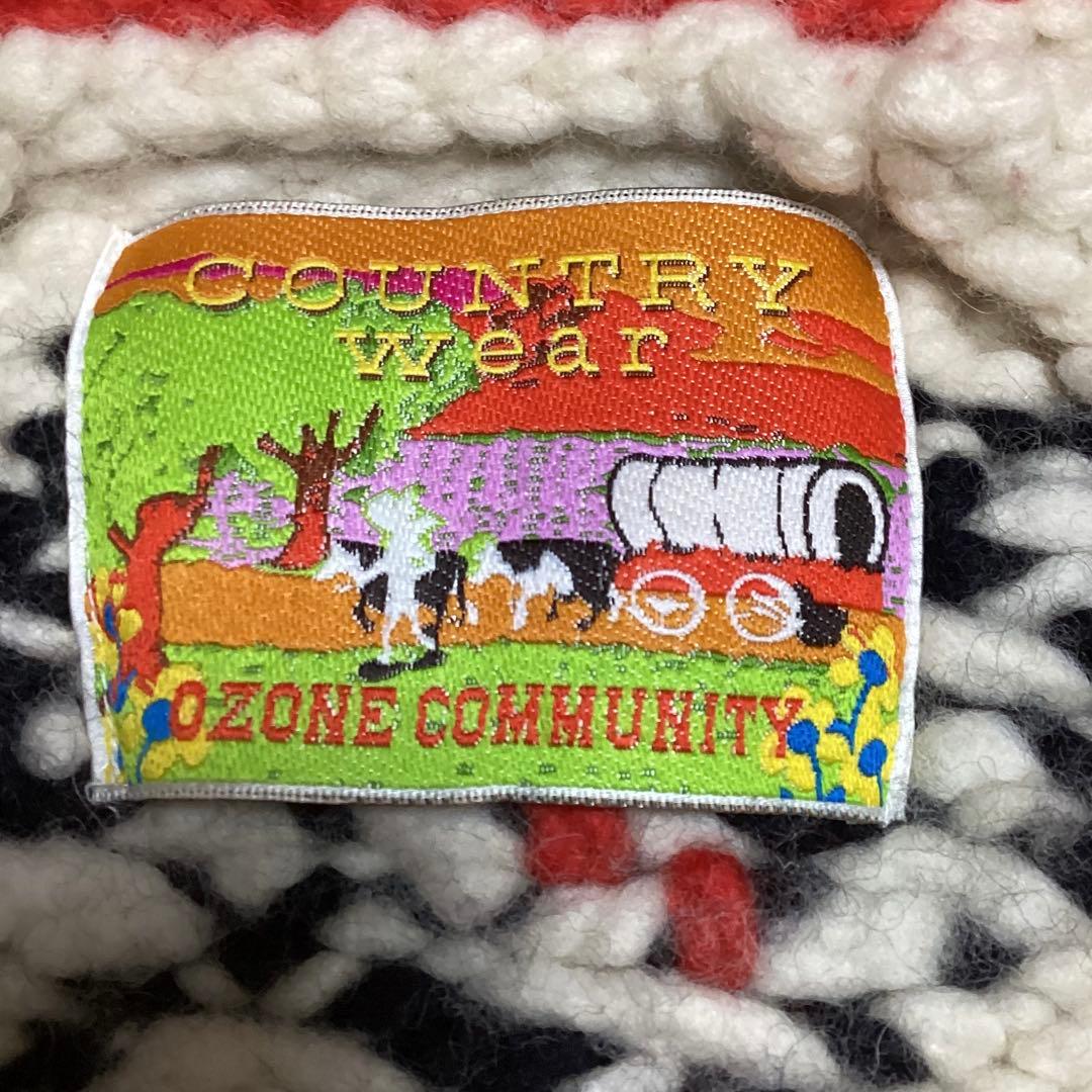 ozone community オゾンコミュニティ インディアンニットカウチン