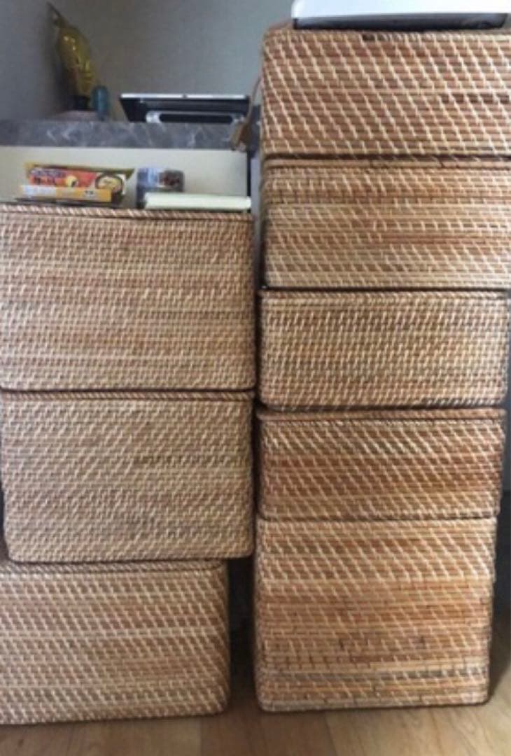 無印良品の収納セット！！ 無印良品 ポリプロピレン クローゼットケース 小 約幅44×奥行55×高さ