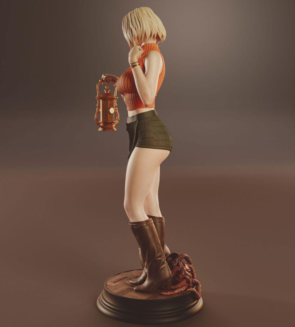 1/4　未塗装 未組立　フィギュア　ガレージキット 【 アシュリー 】