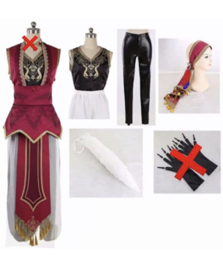 ツイステ コスプレ カリム衣装 スケアリー+耳、靴 、素人製手袋付