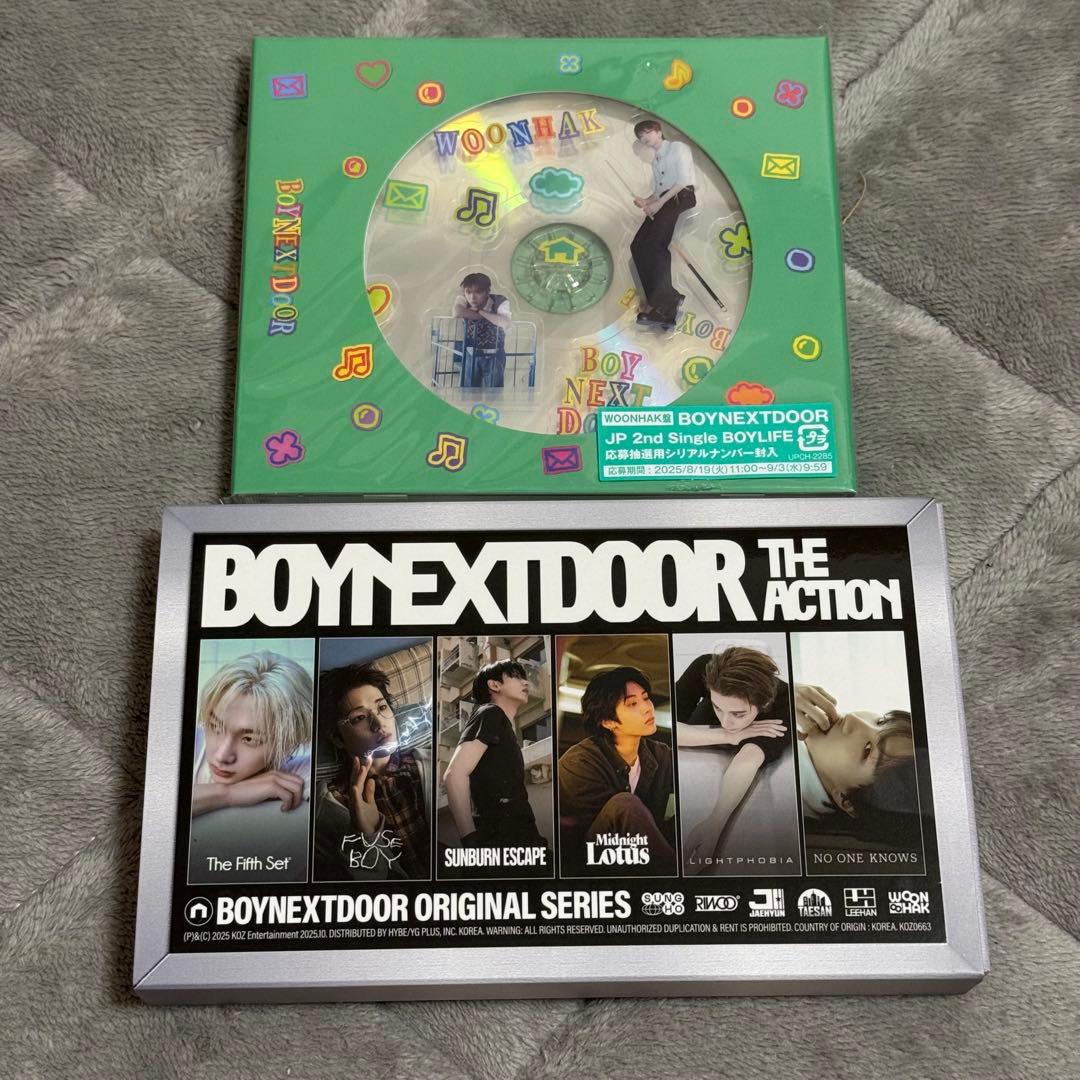 BOYNEXTDOOR The Action BOYLIFE ウナク トレカ - メルカリ