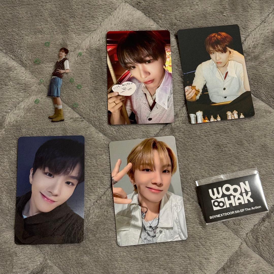 BOYNEXTDOOR The Action BOYLIFE ウナク トレカ - メルカリ