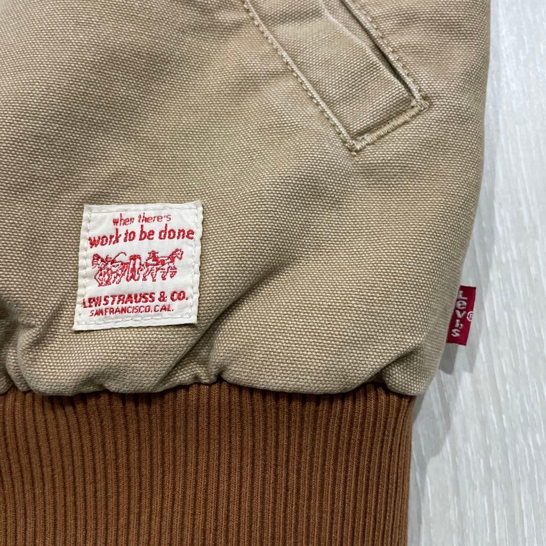 Levi's 短丈 サンタフェジャケット ダックジャケット S 中綿ジャケット