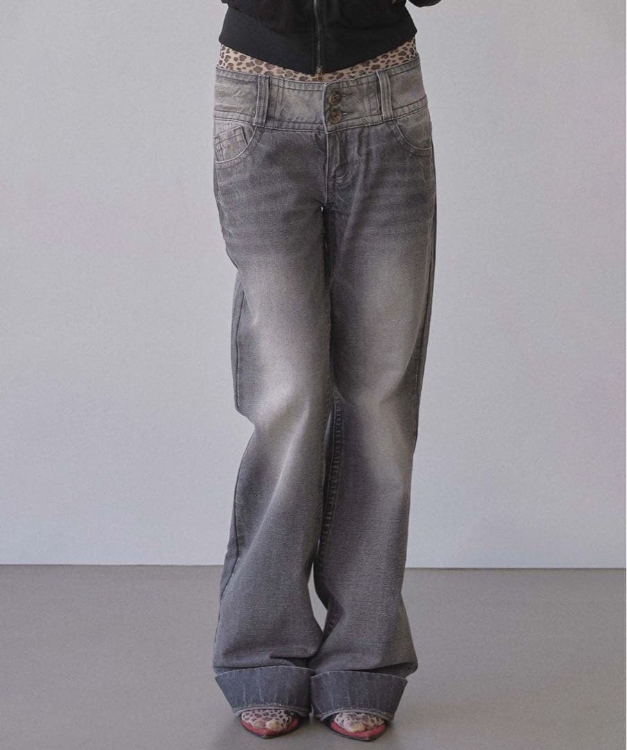 パンツ SCULPTOR Union Jack Engineered Denim Union Jack Engineered Denim Washed Gray – Sculptor