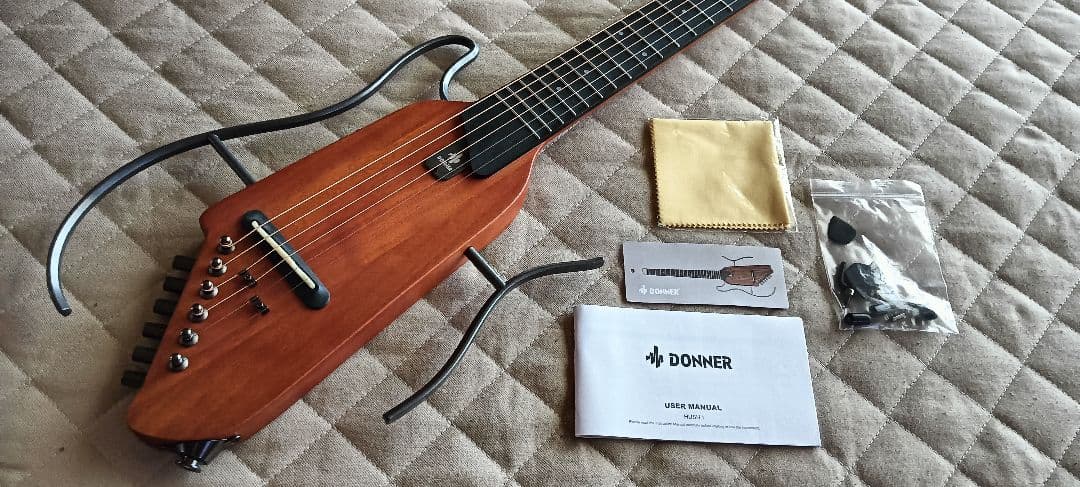 【値下げしました】サイレントアコースティックギター　　DONNER HUSH-I 期間限定SALE 3/9 21時まで】 Donner HUSH-I Pro サイレント