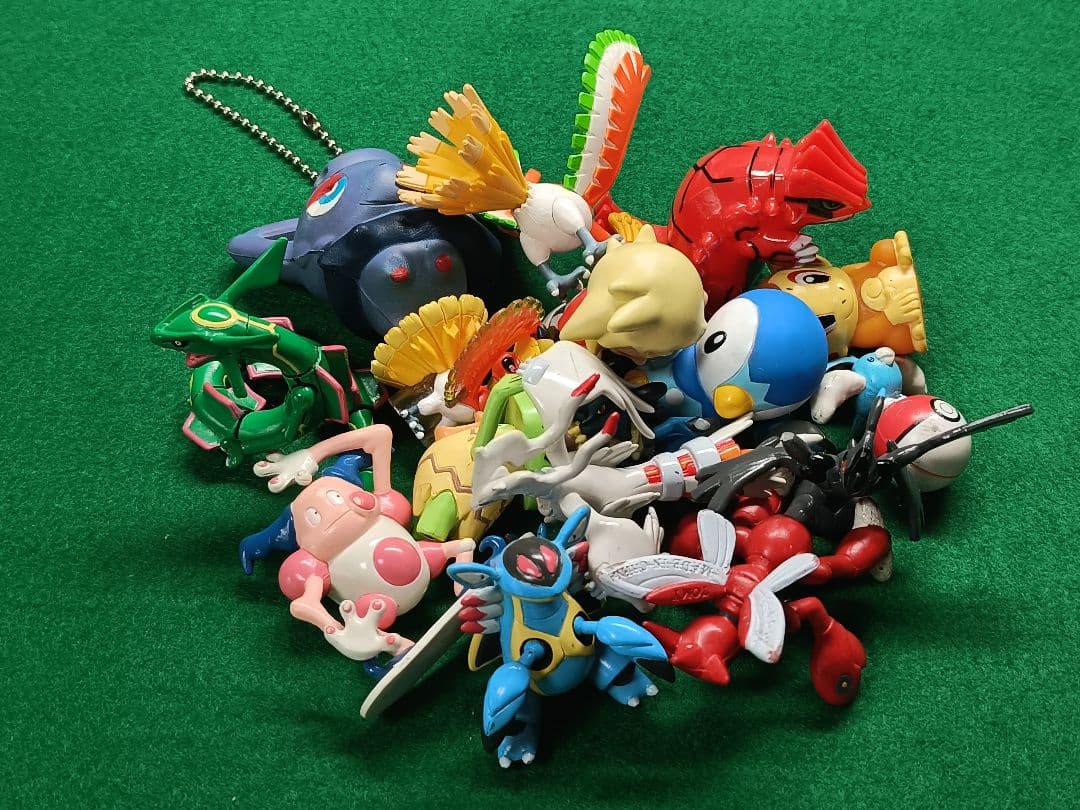 当時物　ポケモン　モンコレ　指人形など　計17個セット