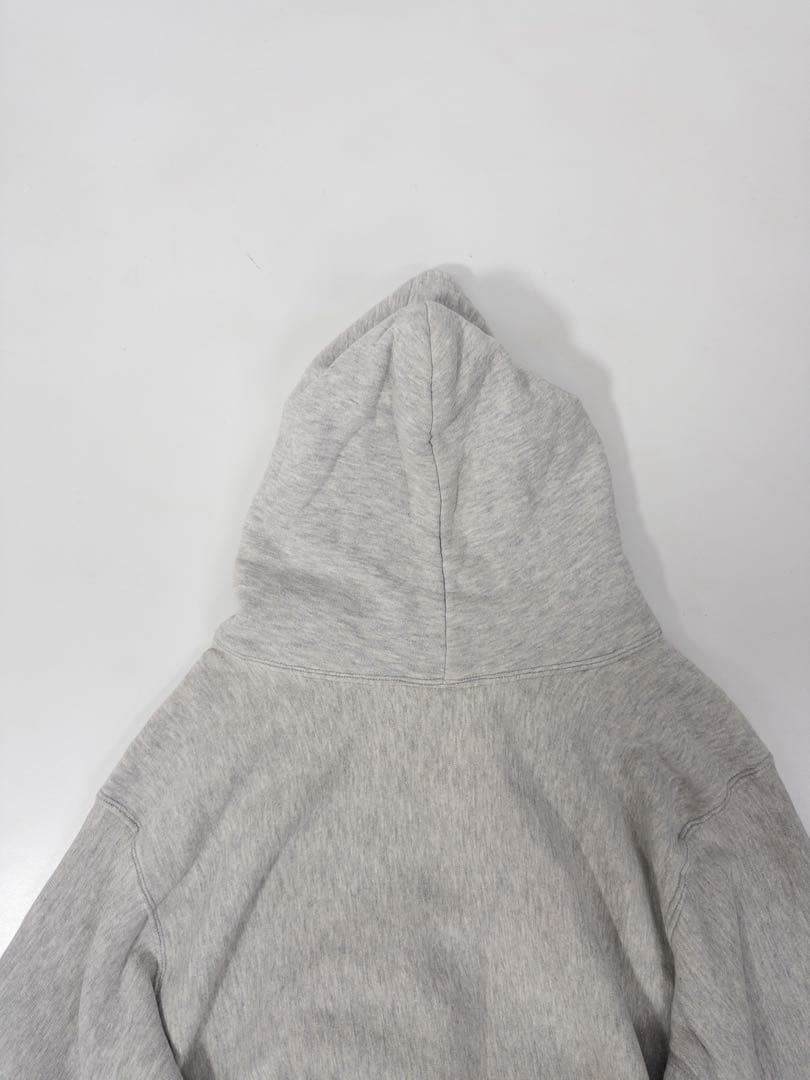 90s USA製 MVP 2段プリント リバースウィーブ フーディ パーカー