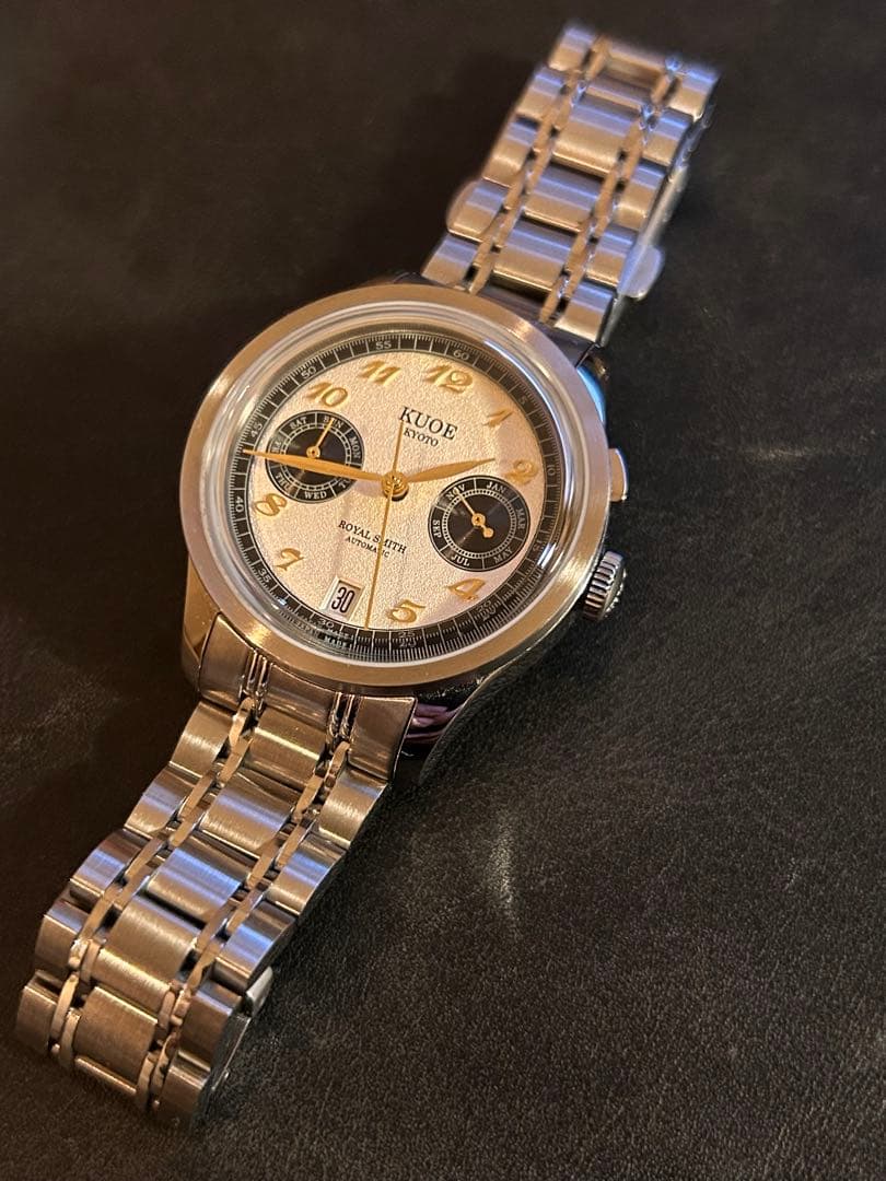 A*o様 KUOE  SMITH 90-010 KUOE ROYAL SMITH 90-010 Automatic Reverse-Panda x Grainy Finish