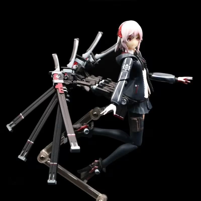 人気アニメゲーム漫画figma重兵装型女子高生肆よんの可動フィギュア第四弾
