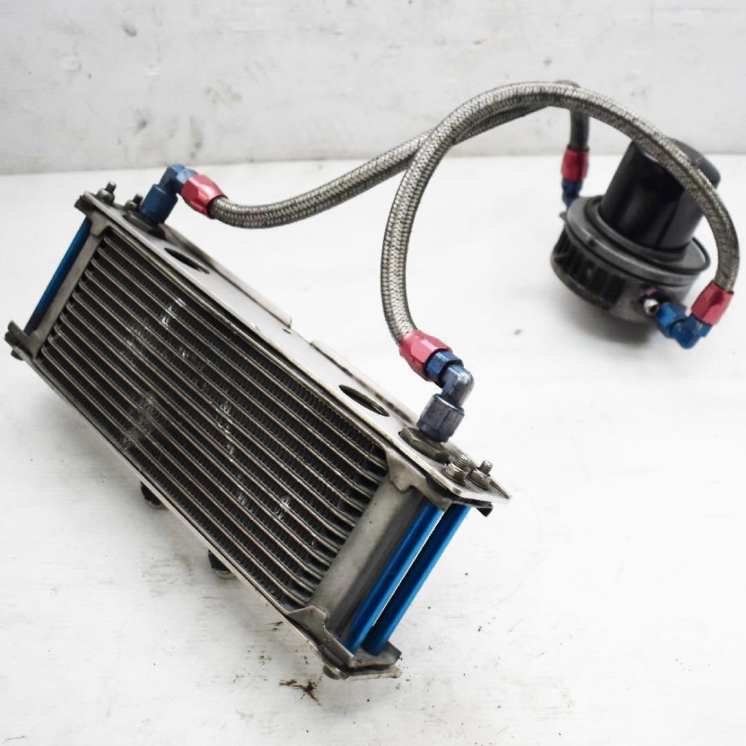 ヤマハ XJ400 4G0 社外 オイルクーラー 4G0