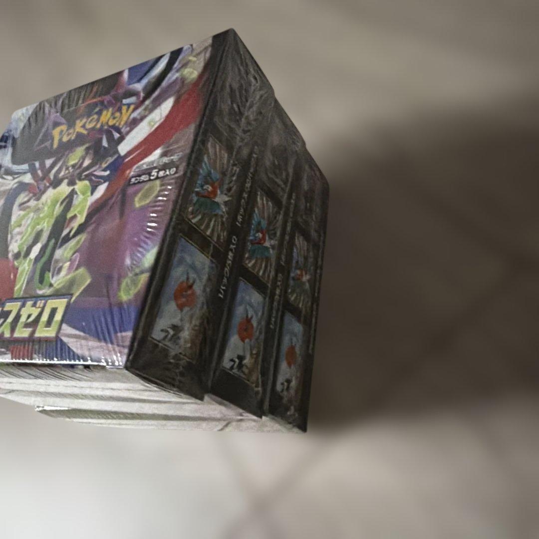 ポケモンカードゲーム ムニキスゼロ シュリンク付き3BOX - メルカリ