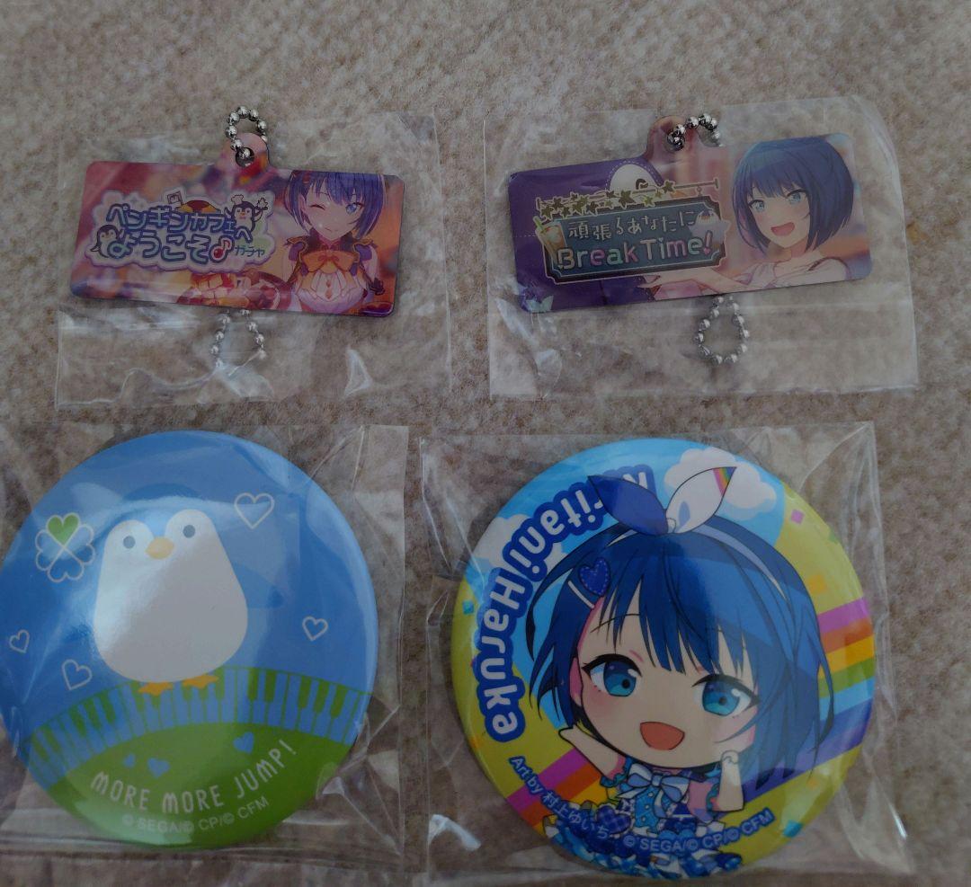 プロセカ 桐谷遥 缶バッジ メタルバナーキーホルダー ノーブルアート