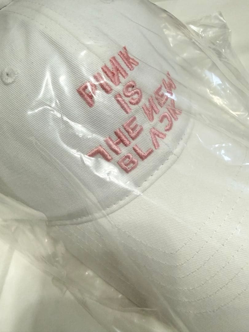 FRAGMENT】CAP‐WHITE‐BLACKPINKコラボ