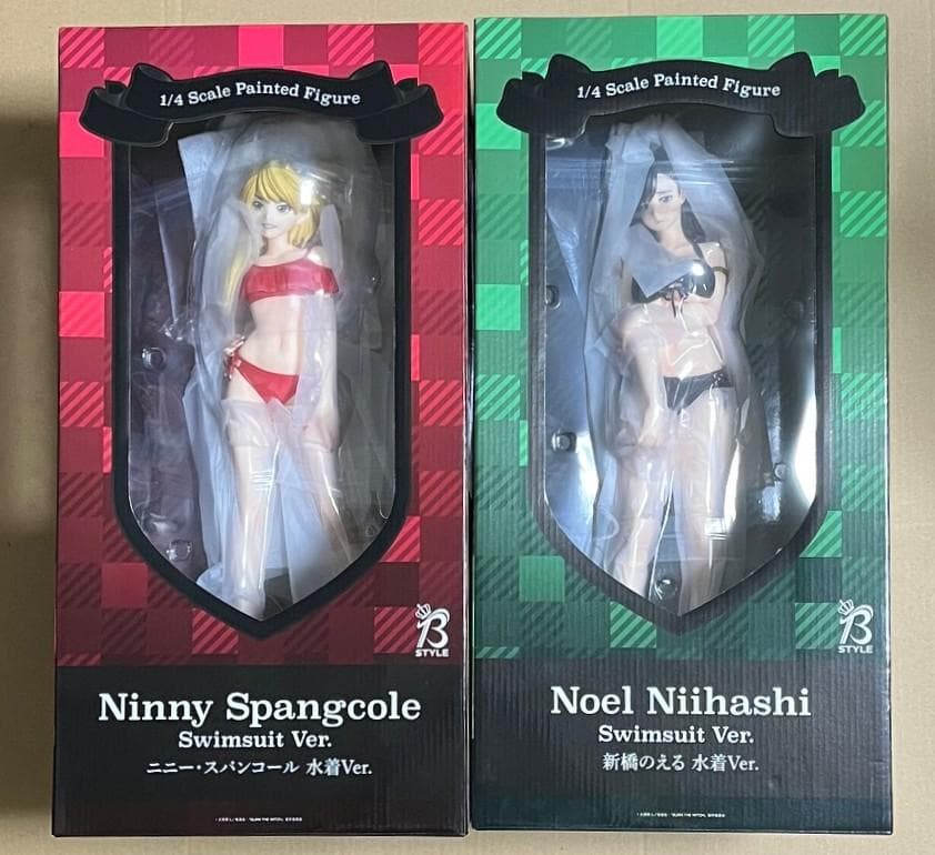 ニニー・スパンコール 新橋のえる 水着Ver. 1/4スケール フィギュア 2体