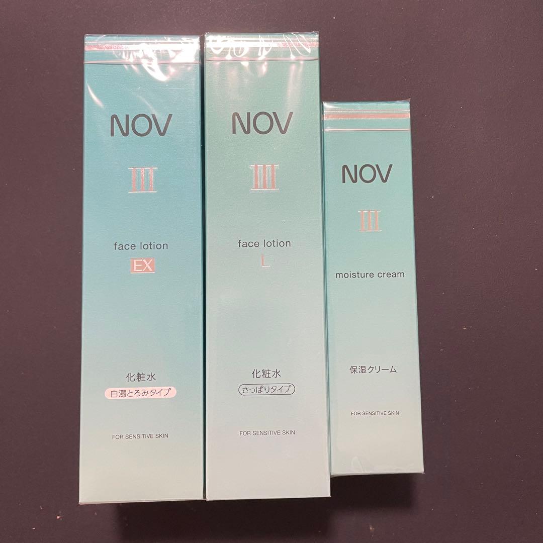 NOV フェイスローション EX・L・モイスチュアクリーム セット