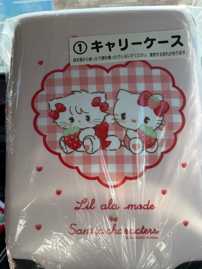ハローキティ リルアラモード キャリーケース 一番くじ - メルカリ
