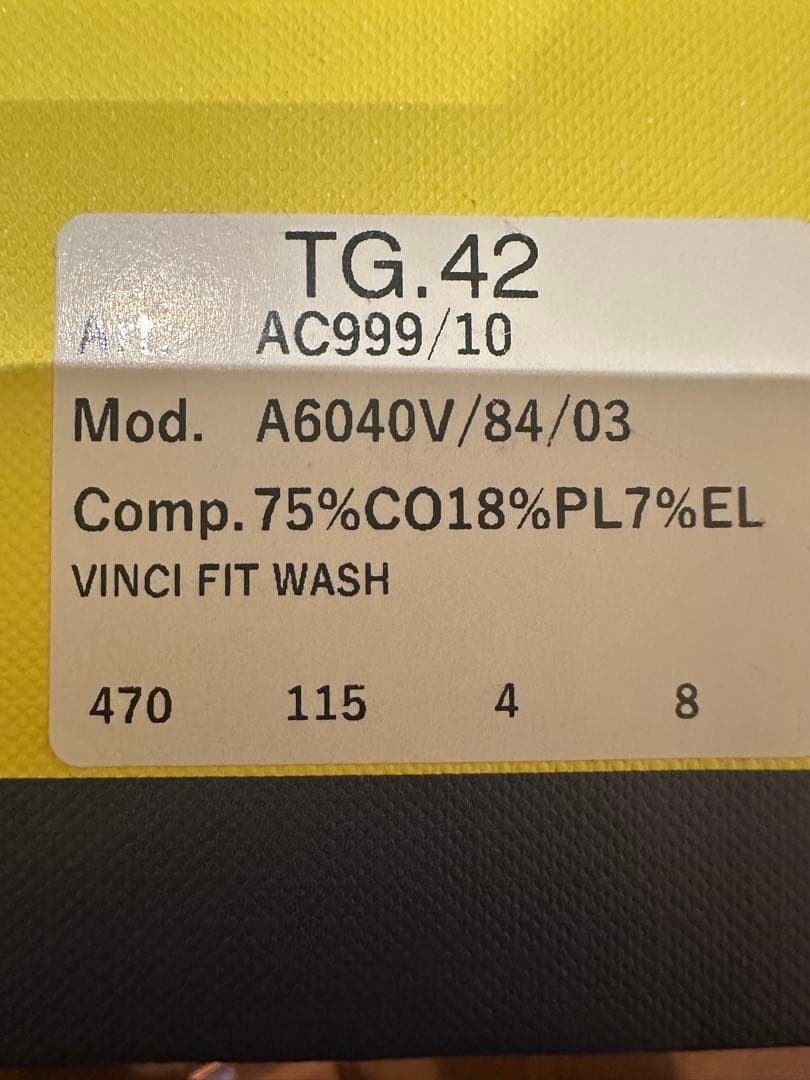 GIANNETTO AC999 カッタウェイシャツ 42 新品箱付き - メルカリ