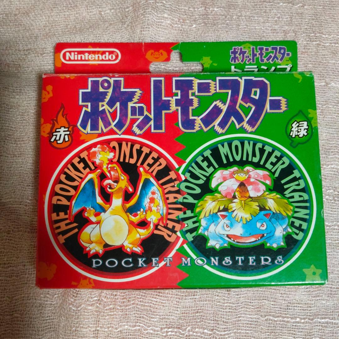ポケットモンスター トランプ 未開封品 超激レア【新品/未使用】ポケットモンスター トランプ 赤 緑 ポケモン