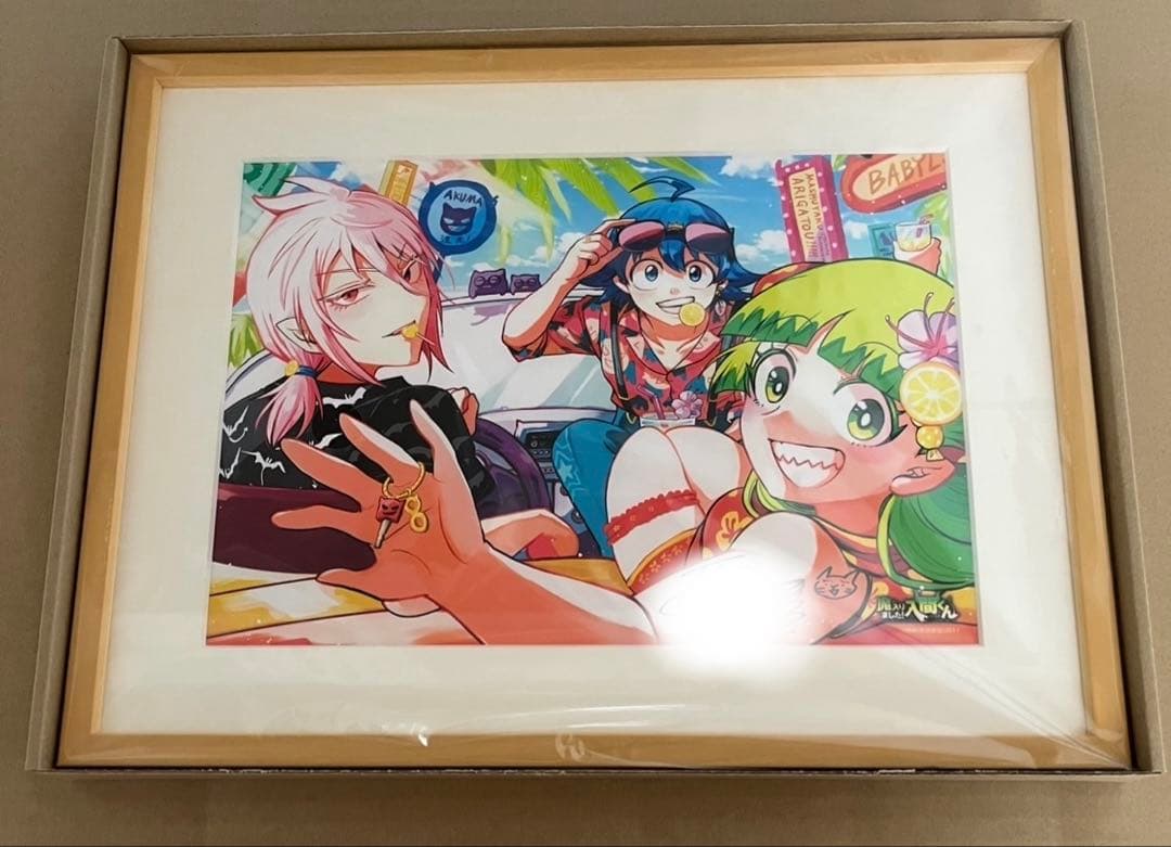 最安値⭐︎ラス1 魔入りました！入間くん 西修 直筆サイン入り 複製原画