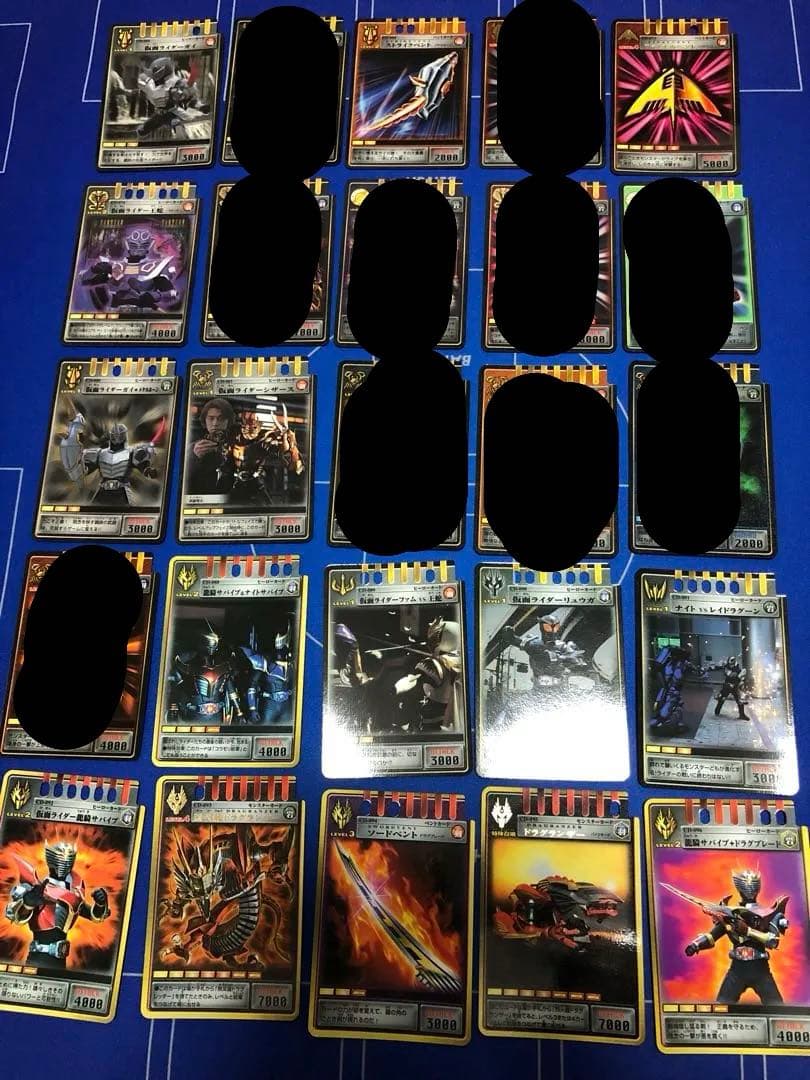 バラ売り可】アドベントカード 129枚 CDナンバー 仮面ライダー龍騎