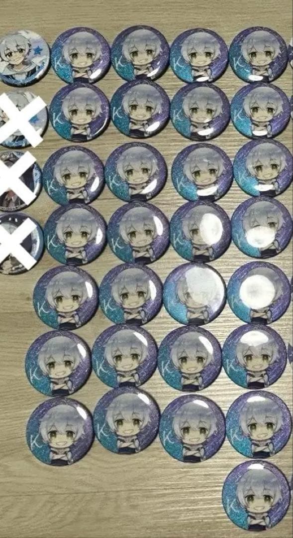 日常組 クロノア 日常展 缶バッジ まとめ売り - メルカリ