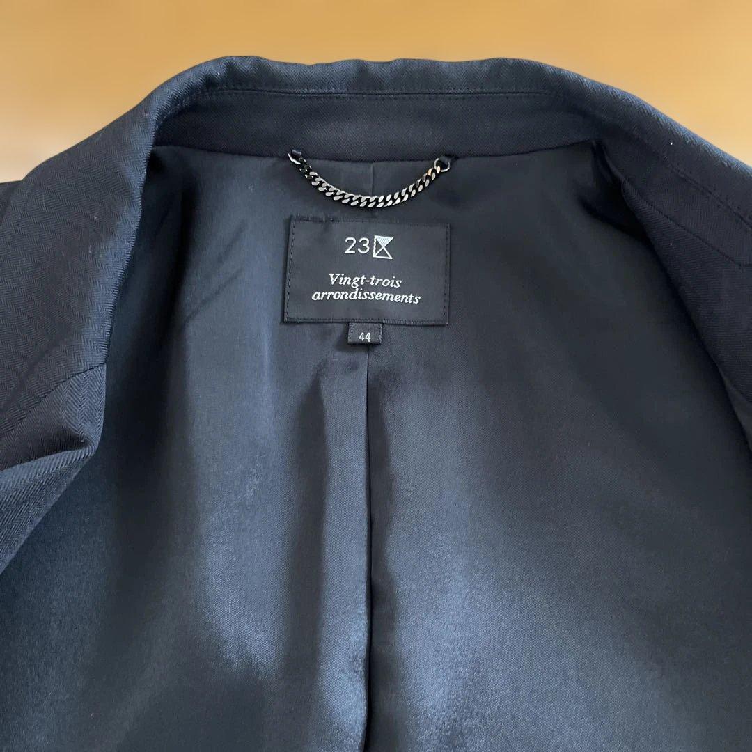 23区 ダークブルー ビジネスパンツスーツ 44