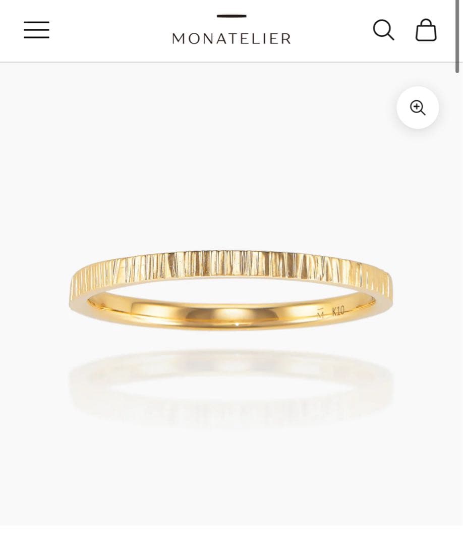 モナトリエ　バスチアン スリム　K10YG