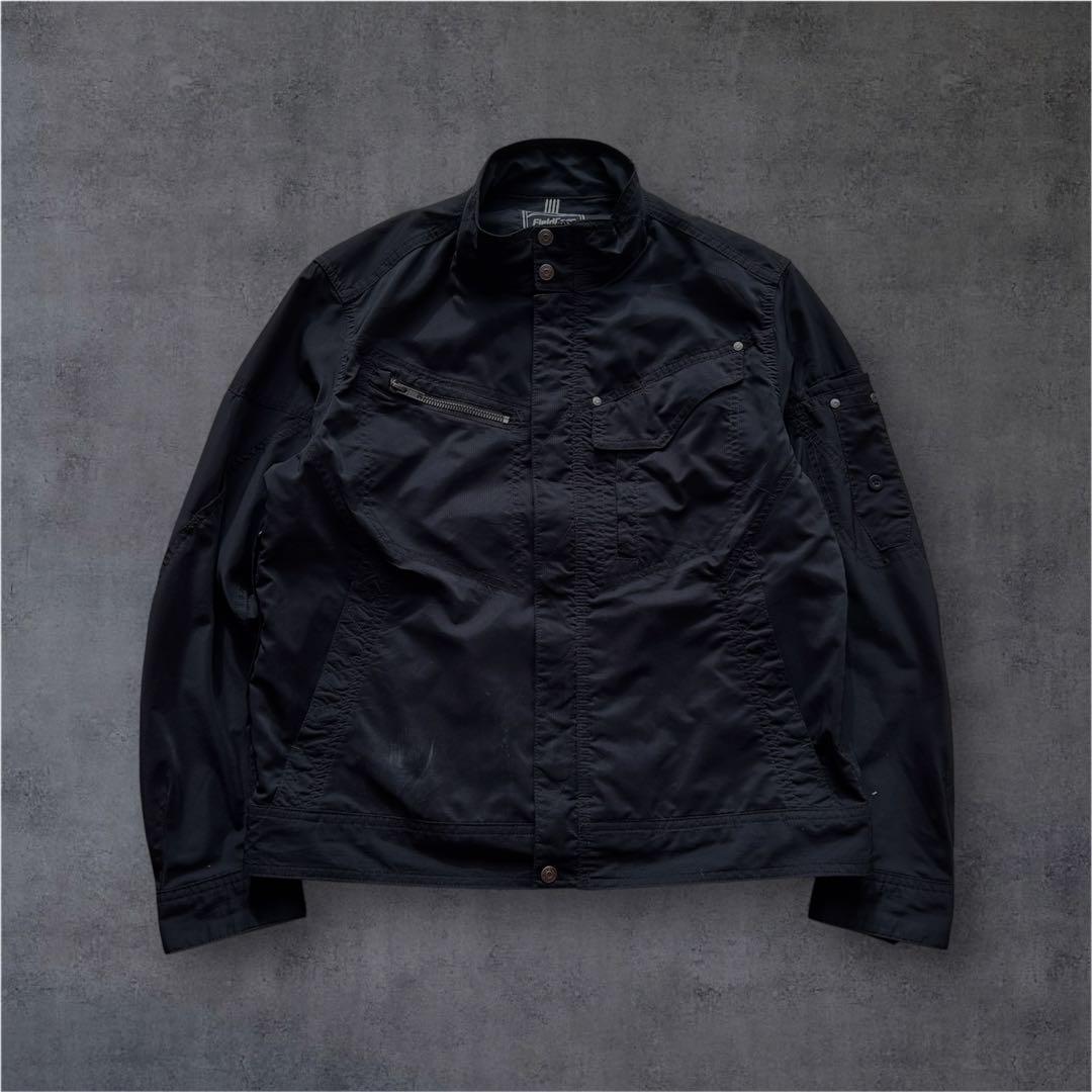 archive 00s テックナイロンジャケット ミリタリー ギミックy2k - メルカリ