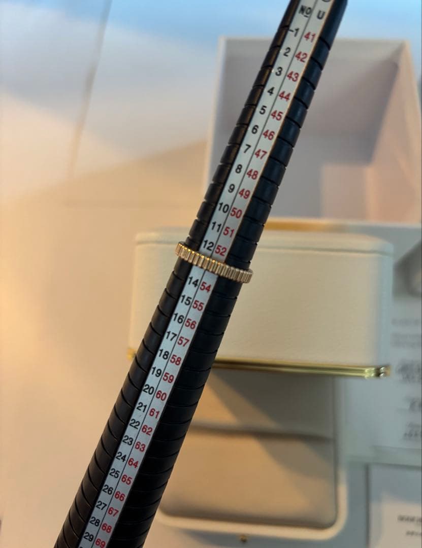 極美品】ブシュロン キャトル グログラン リング PG #53 保証書•箱