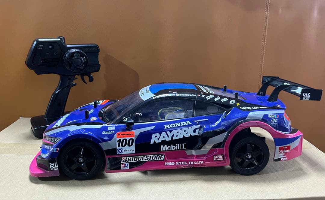 タミヤ 1/10 RC RAYBRIG NSX （TT-02シャーシ）