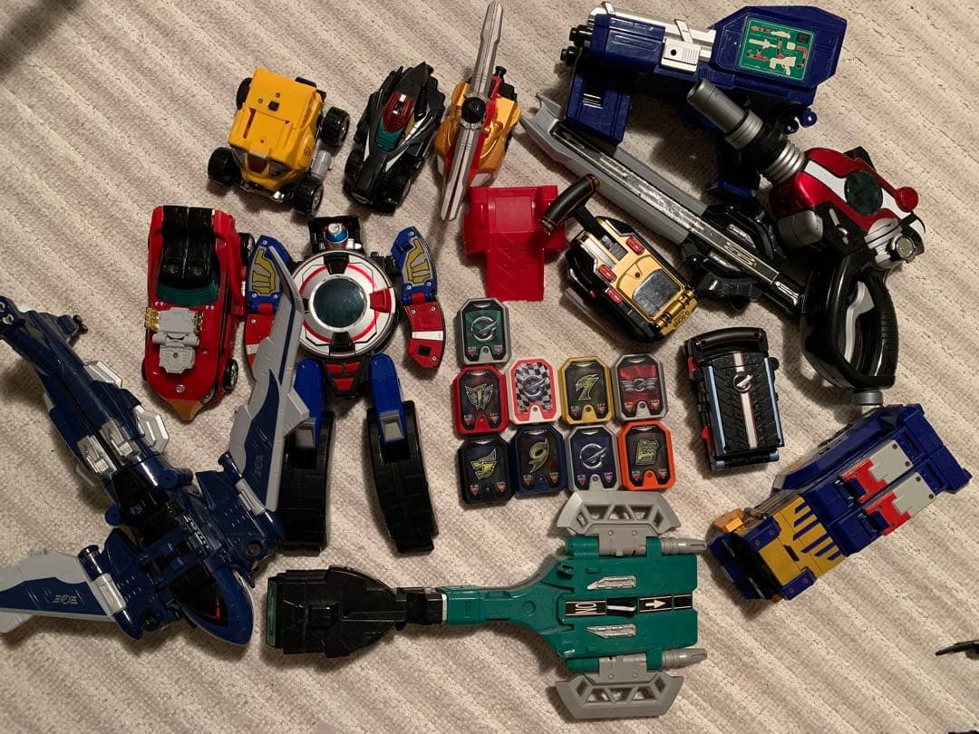 炎神合体　ゴーオンジャー　戦隊ロボなどセット売り　レア