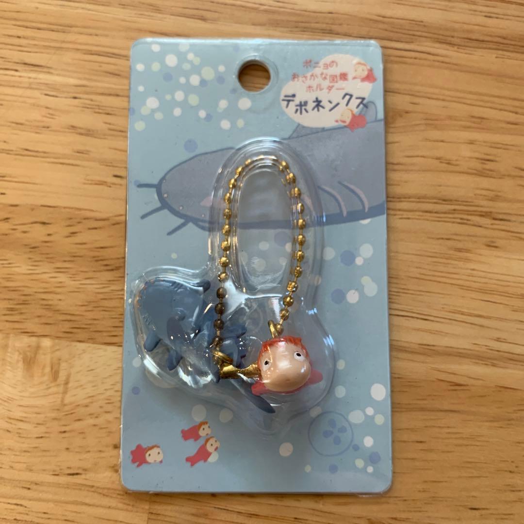 レア】崖の上のポニョ おさかな図鑑ホルダー デボネンクス 当時物