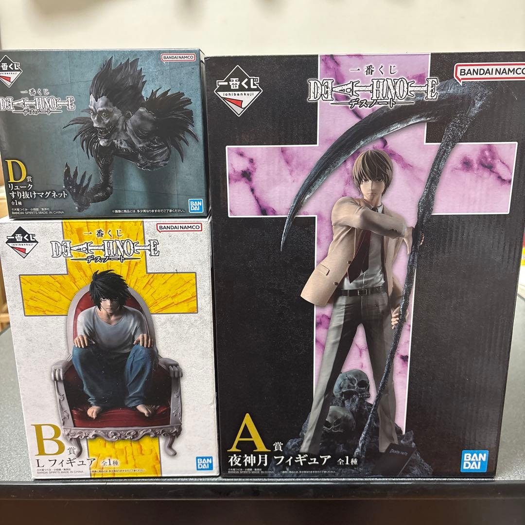 デスノート一番くじA賞、B賞、D賞セット 一番くじ デスノート 43種セット A賞・B賞・C賞・D賞・E賞・F賞・G賞