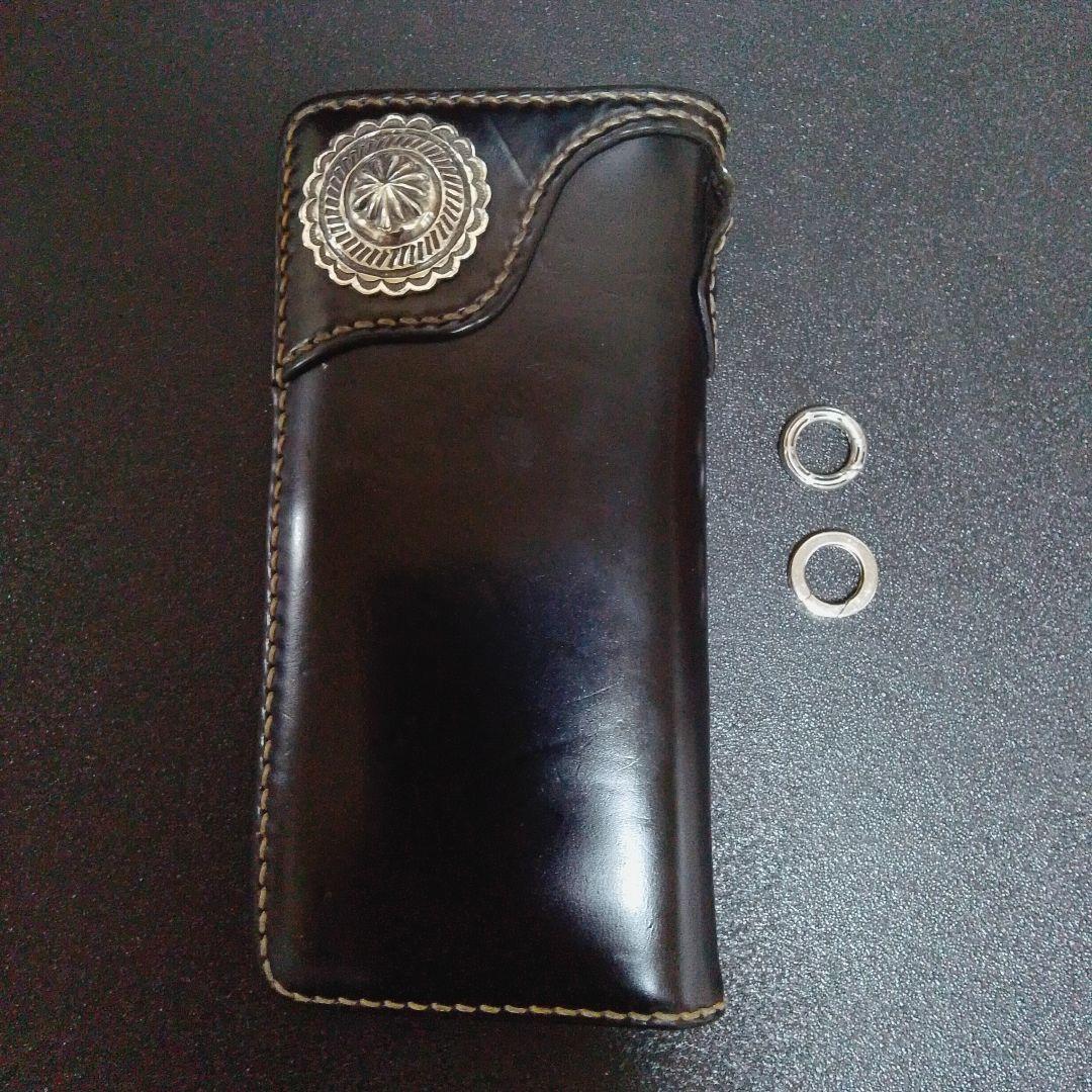 THE FLATHEAD フラットヘッド　ロングウォレット　シルバー925