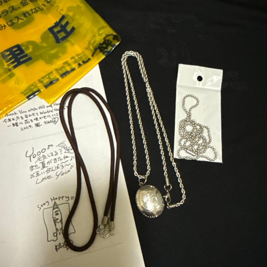 ガネーシャ（ピンク）オームペンダント藤井風ネックレスお風呂チェーン