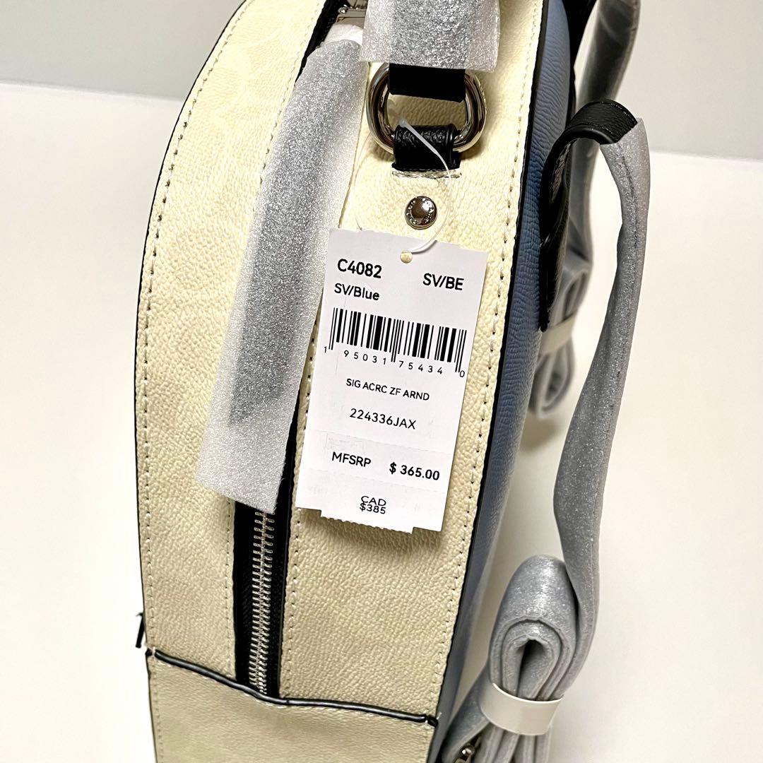 COACH シグネチャー柄 バックパック リュック レディースC4082 新品