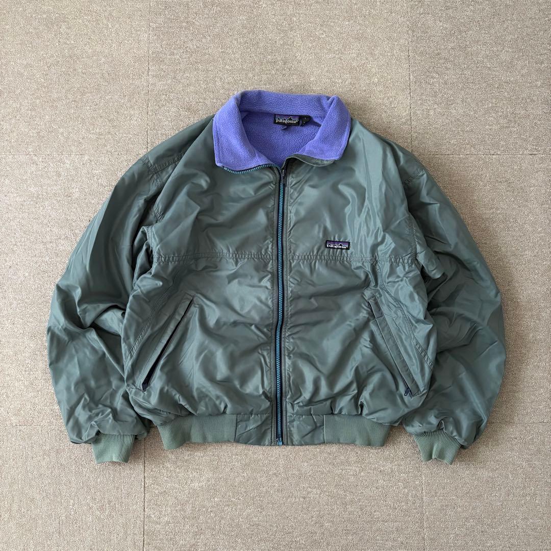 90s Patagonia シェルドシンチラジャケット USA製 XL