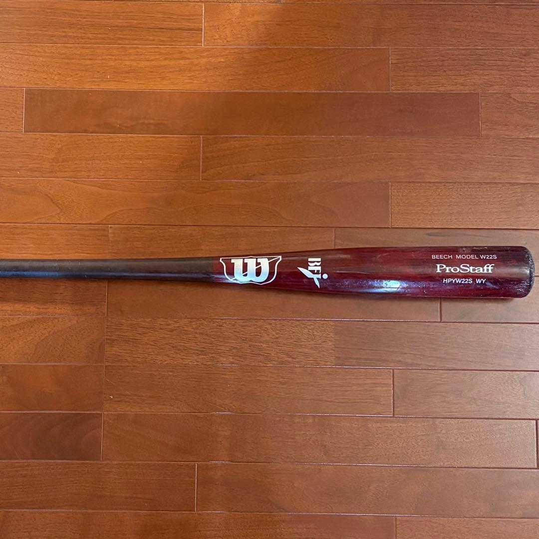 【美品】　ウィルソン　木製バット