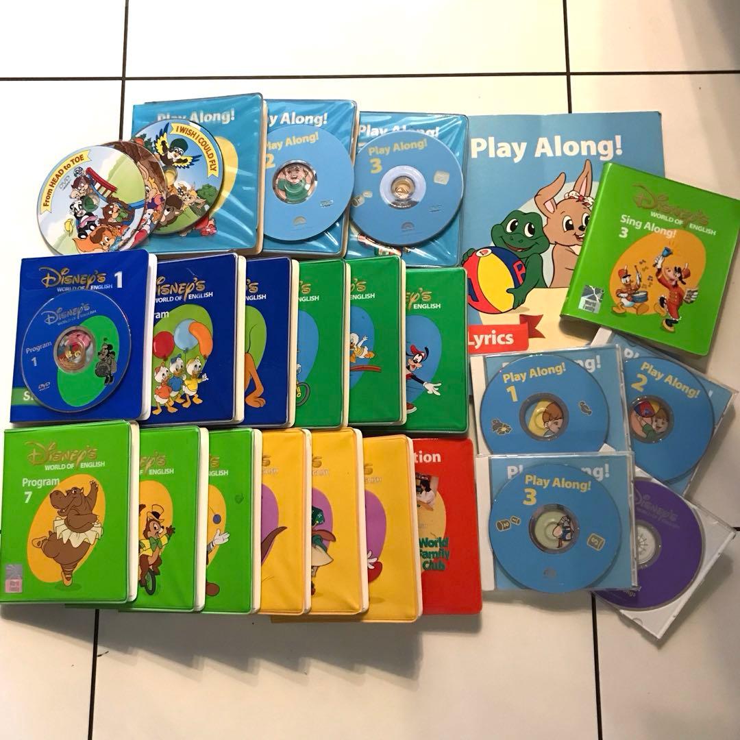 DVDガイドCDシングアロング・ストレートプレイ他DWE ディズニー英語