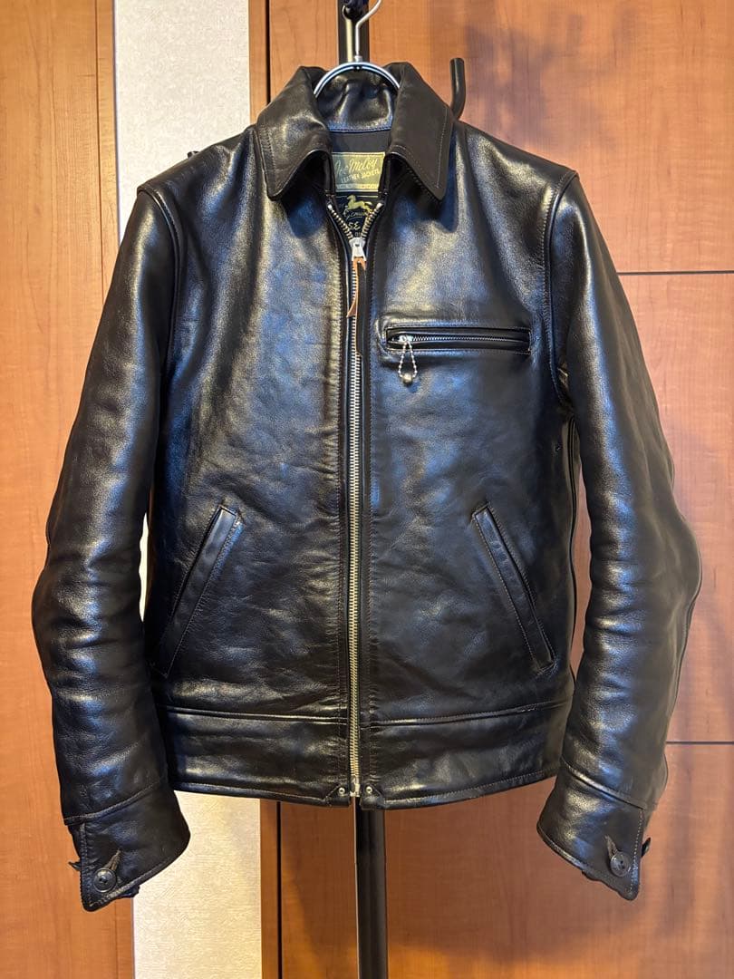 JOE McCOY WAYWORD 30sレザースポーツジャケット 36 馬革