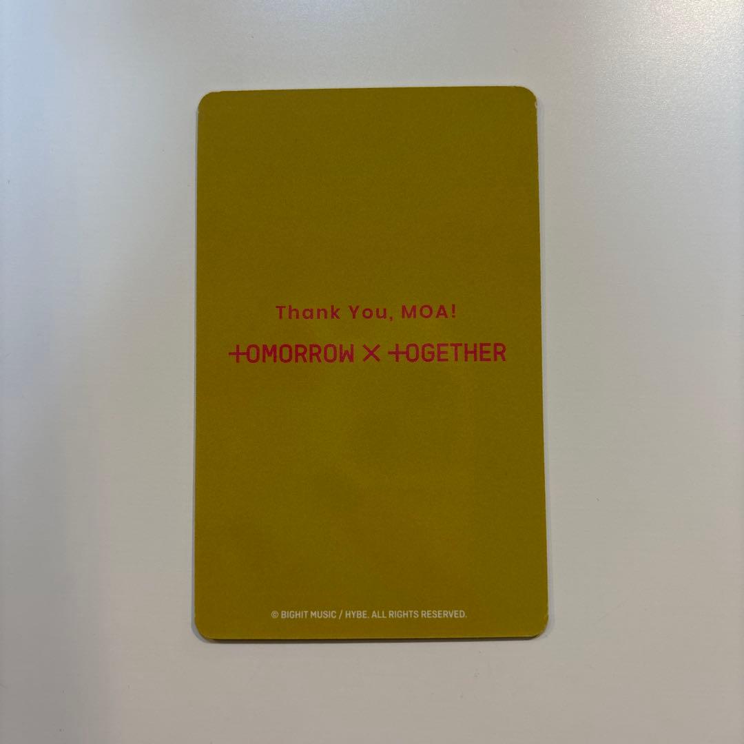 TXT トゥバ FC限定 2025年アンケート特典 当選 トレカ ヒュニンカイ