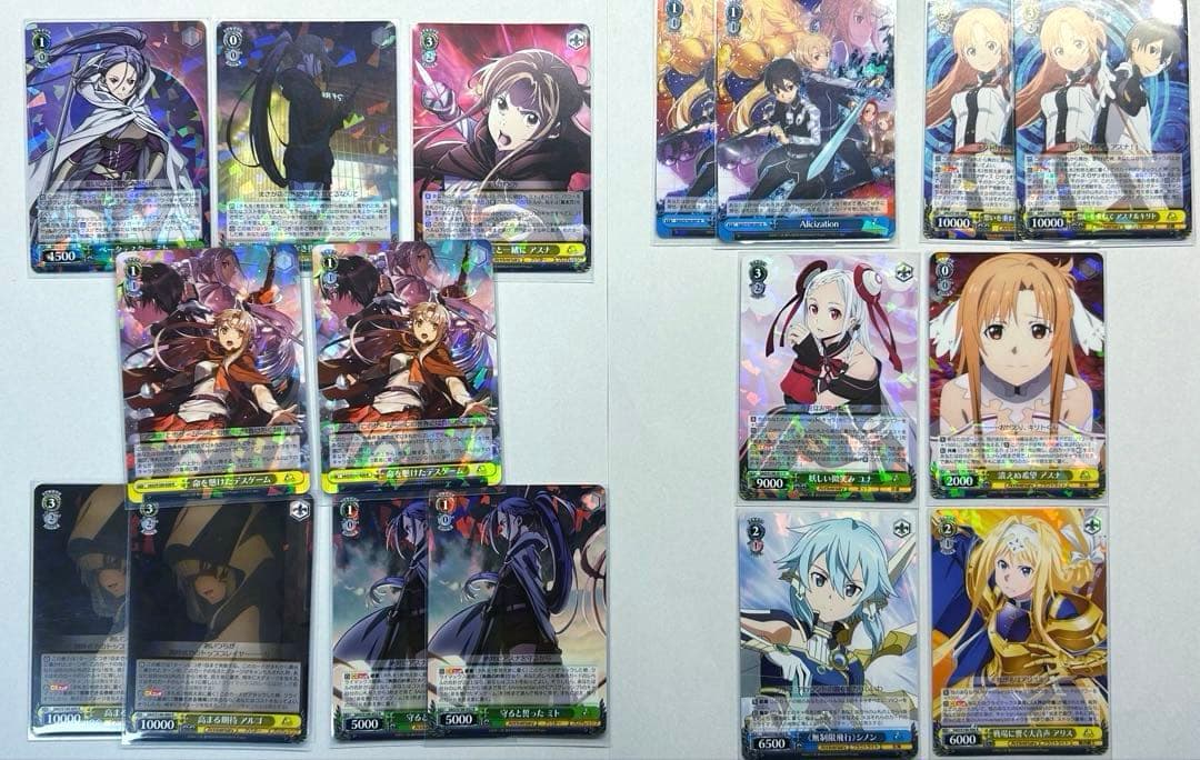 SAO ソードアート・オンライン ヴァイス デッキパーツ まとめ売り R
