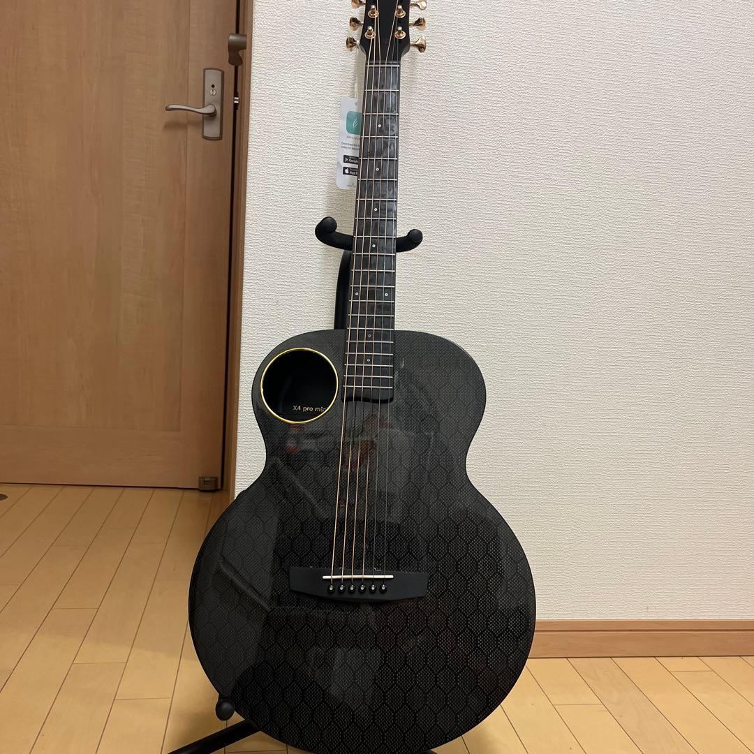 X4 pro mini アコースティックギター ブラック