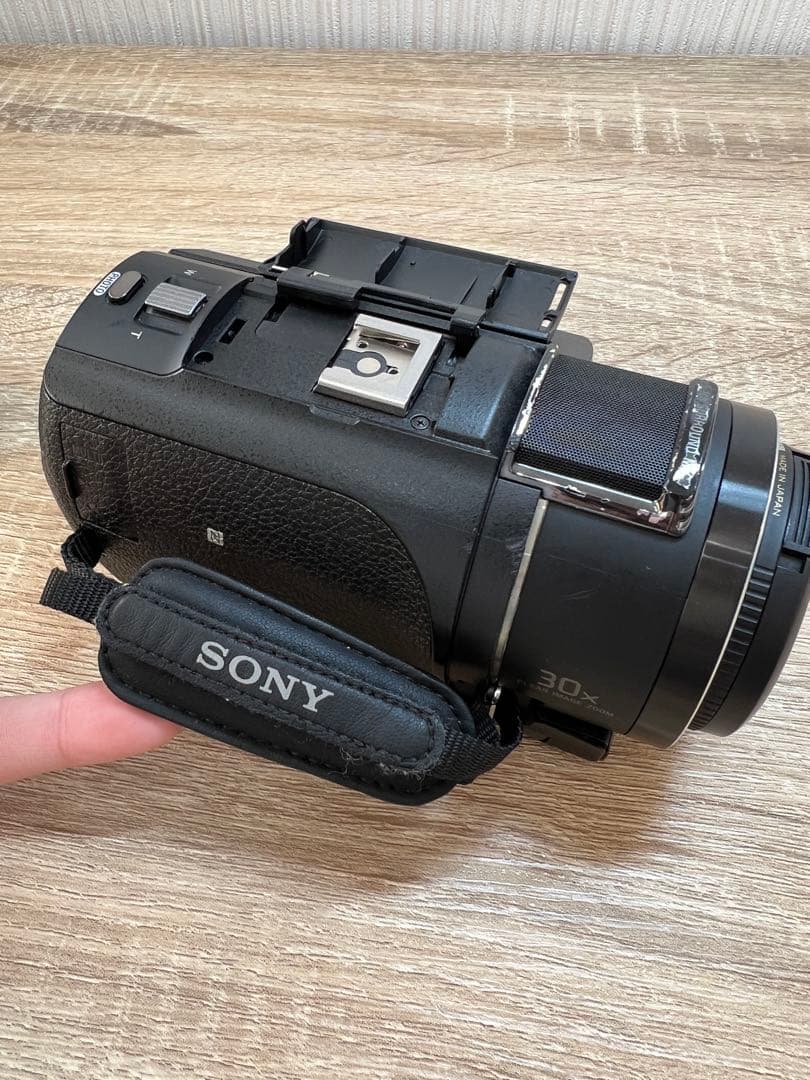 SONY FDR-AX45 4Kビデオカメラ 動作◯ 予備バッテリー、おまけ付き