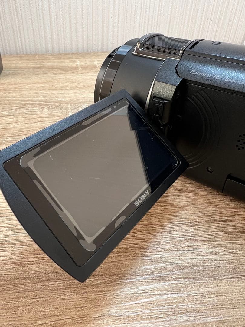 SONY FDR-AX45 4Kビデオカメラ 動作◯ 予備バッテリー、おまけ付き