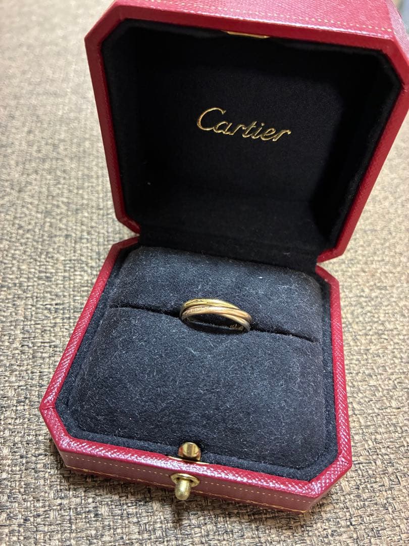 カルティエ　トリニティXS　エクストラスモール　リング　#49 トリニティ リング (XS) 中古 ｜ カルティエ | 腕時計のブランド販売