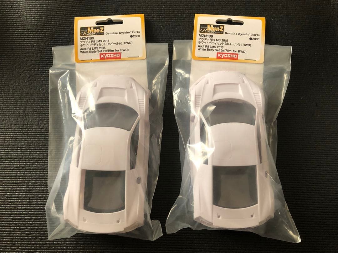 ミニッツホワイトボディ　アウディR8 LMS2015 2台. MZN188 NEWボディ『アウディ R8 LMS 2015』のご紹介!! | KYOSHO RC BLOG