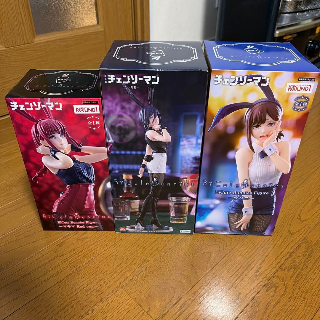 チェンソーマン フィギュア 3体セット マキマ・レゼ・コベニ バニーver.